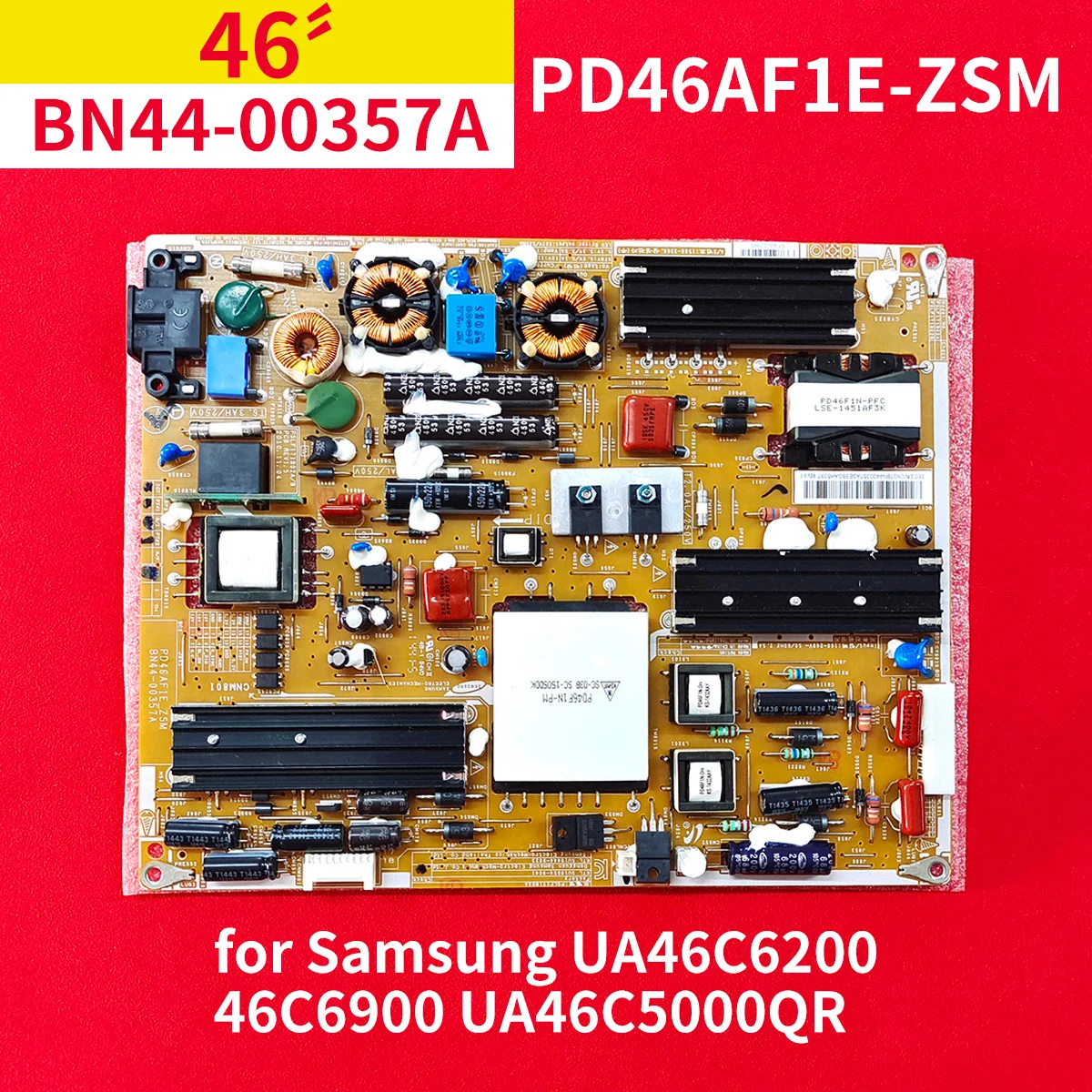 Test Working Original Power supply PD46AF1E-ZSM BN44-00357A BN44-00357B for Samsung UA46C6200 46C6900 UA46C5000QR