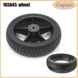 1pcs6.5 Inch 165x45 Solid Tire For Hoverboard Self Balancing Electric Scooter 7 Inch Explosion-proof Solid Tyre Wheel Accessory