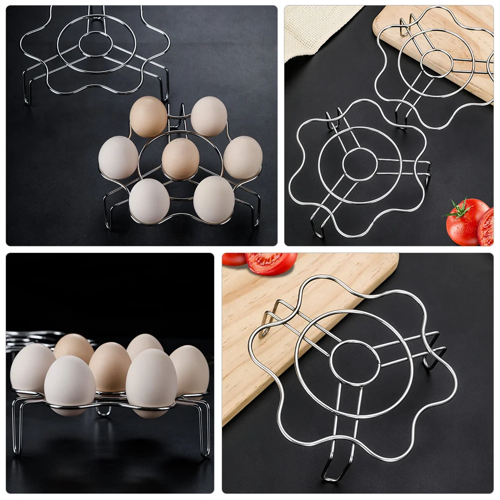 

Stainless Steel Steamer Rack For Air Fryer Pressure Cooker Steam Basket Stand Stove Support Wok Rack Kitchen Bar Tool