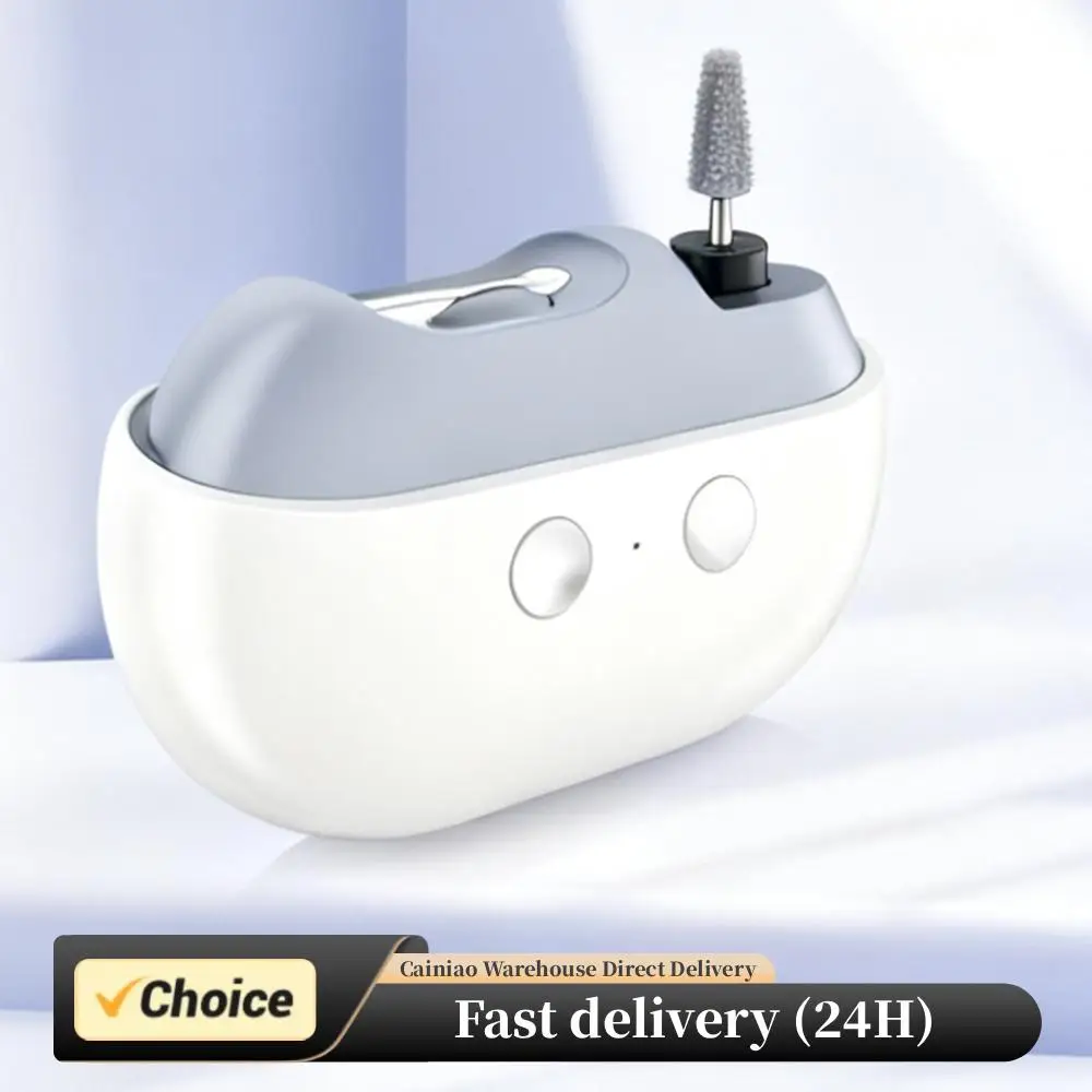 

Electric Nail Clipper Electric Nail Trimmer Polisher Rechargeable Portable Fingernail Cutter with Light Safety Nail Clipper