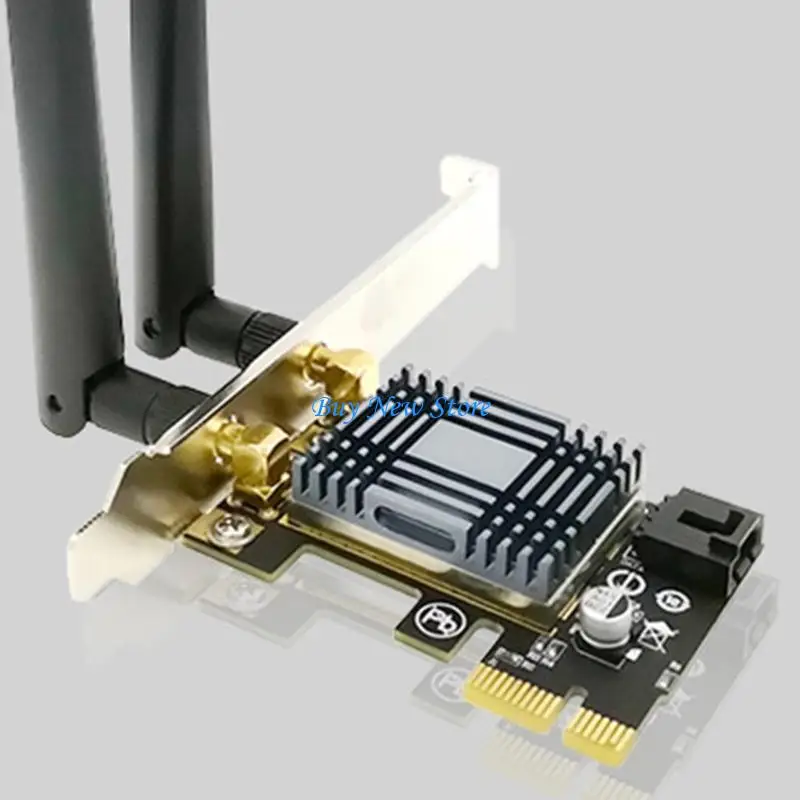 

20CE N1202 AR5B22 2.4Ghz/5Ghz Dual-Band 300M+300M Wireless PCI-E Wi-Fi Bluetooth-compatible4.0 WIFI Card Desktop pcie Adapter