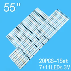 New 20PCS/lot For UN55F6100 UN55F6800 UE55F6740 UE55F6330 UE55F6470 CY-HF550BSV1H UE55F6670SS UA55F6320AWXXC UE55F6320AWXXC