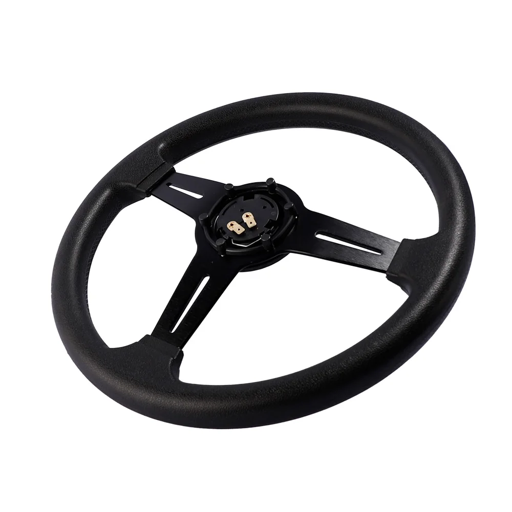 330mm 13 Zoll PU-Rennlenkrad 6-Loch 70mm PCD Tiefes Leichtgewicht-Sportlenkrad für Tuning-Auto Universell – Detail 4