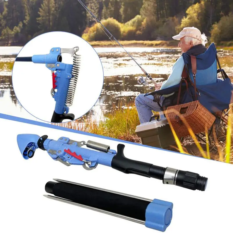 Automatic Fishing Rod Adjustable Travel Fishing Rod Adults Fishing Poles Sensitive Automatic Spring Fishing Rod Fishing