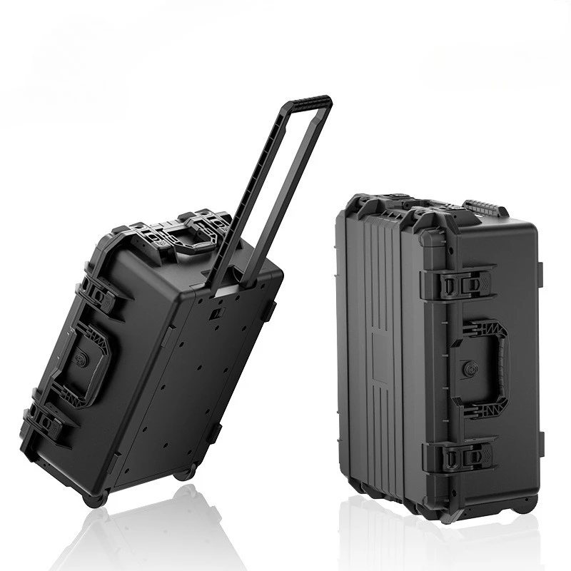 Pull Rod Toolbox Safety Protection Hardware Tool Storage Case Waterproof Precision Instrument Box Multi-function Tools Organizer