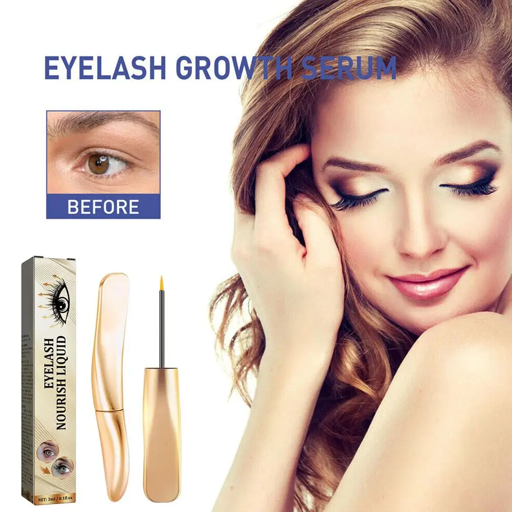 

Eyelash Growth Serum Liquid Fast Eyelash Enhancer Longer Eyebrow Products Nourish Fuller Eye Lashes Lifting Care Thicker Es C9K4