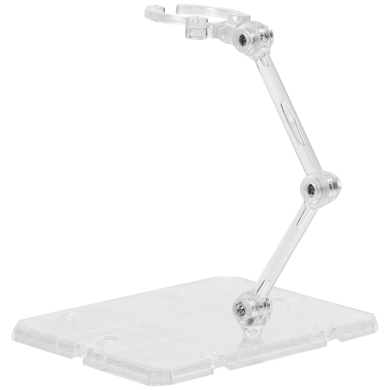 

Stand Action Figure Display Base Adjustable Plastic Bases Wear-Resistant Support Frame Lightweight Storage for Home