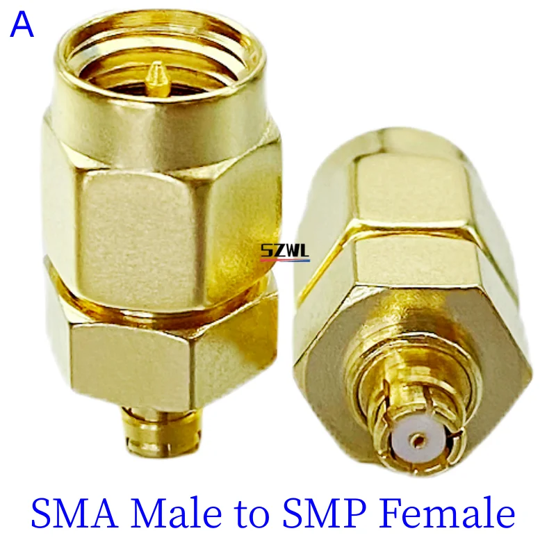 Stainless Steel SMA Female To SMP Male 18GHz Millimeter Wave Testing Adapter SMP Female For RG316/RG174 RF Coaxial Connector