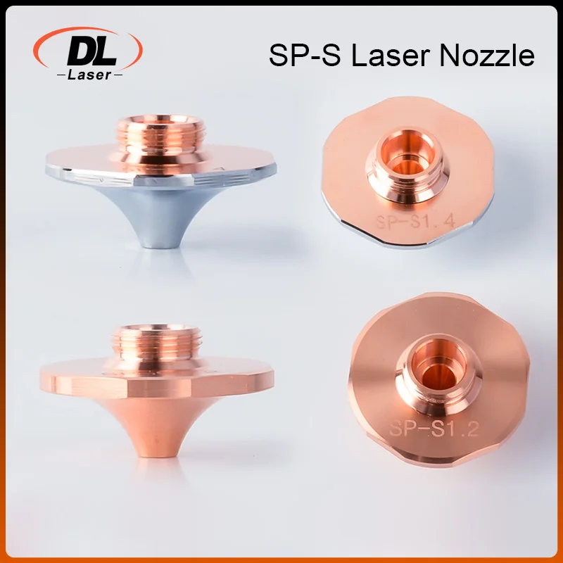 High Speed SP-S Laser Nozzle High Quality Single Layer D28mm Caliber 1.0-7.0 For WSX Raytools BM06K Fiber Laser Head Consumables