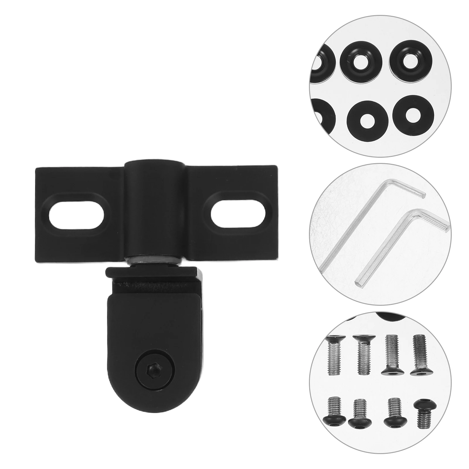 

1 set 1 Set Stainless Steel Pivot Hinge Glass Shower Hardware Heavy Duty Hinges For Bathroom Frameless Glass Door Enhanced Load
