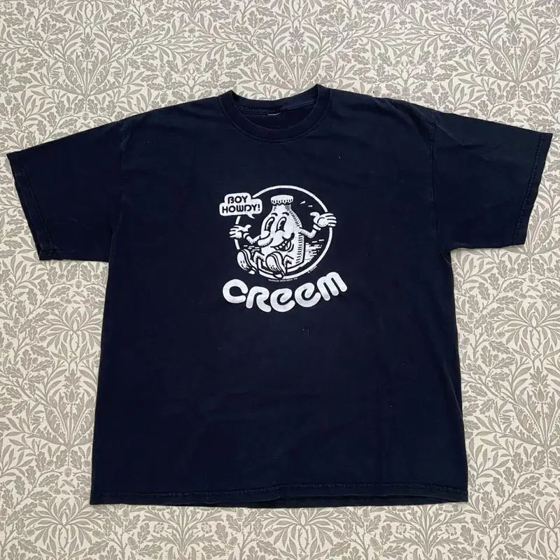 Vintage Creem Magazine Boy Howdy Size Large XL Cut Tag 23 5x28 T shirt