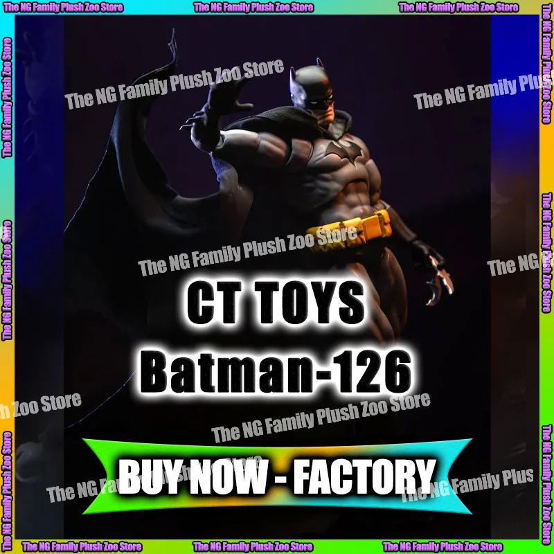 

In Stock Ct Toys Batman Black Mafex 126 Figure Blue 105 Dc Bat Man Anime Action Figure Figurine Statue Model Gifts Kids Toys