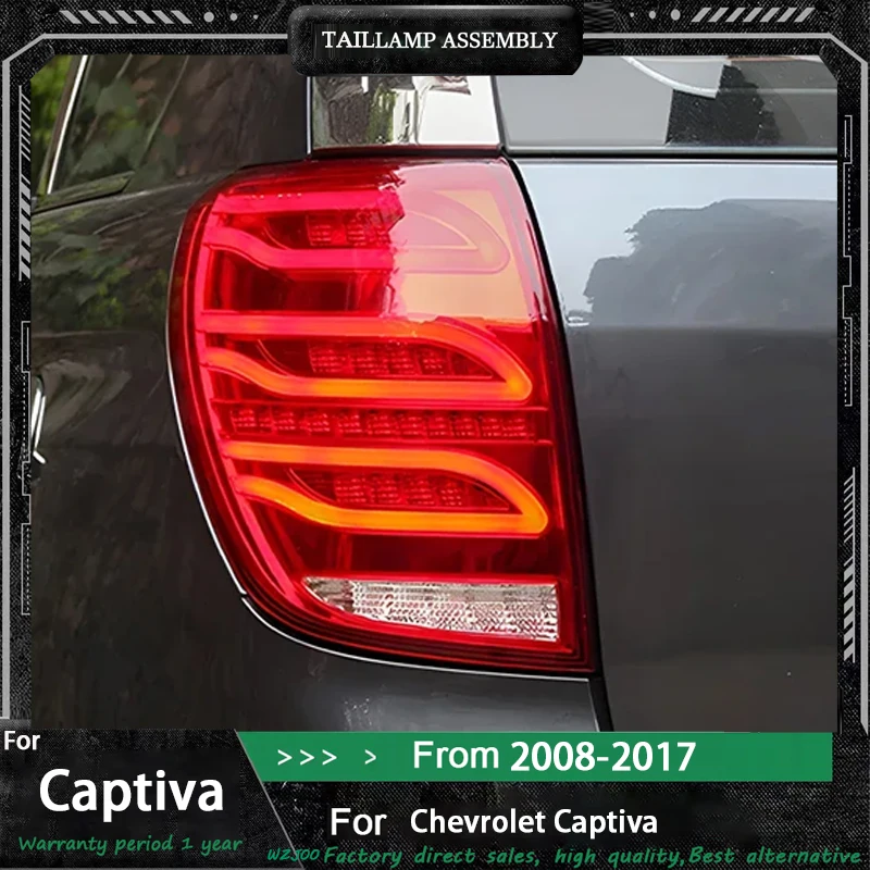 

Car Taillights Assembly For Chevrolet Captiva 2008-2017 Auto Rear Back Lamps Upgrade LED Highlight Brake Lights Tool Accessories