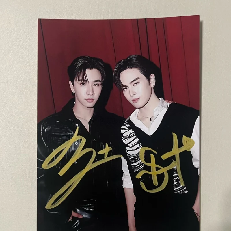 Perthsanta Juniormark Forcebook Poster Autographed Photos Thai TV