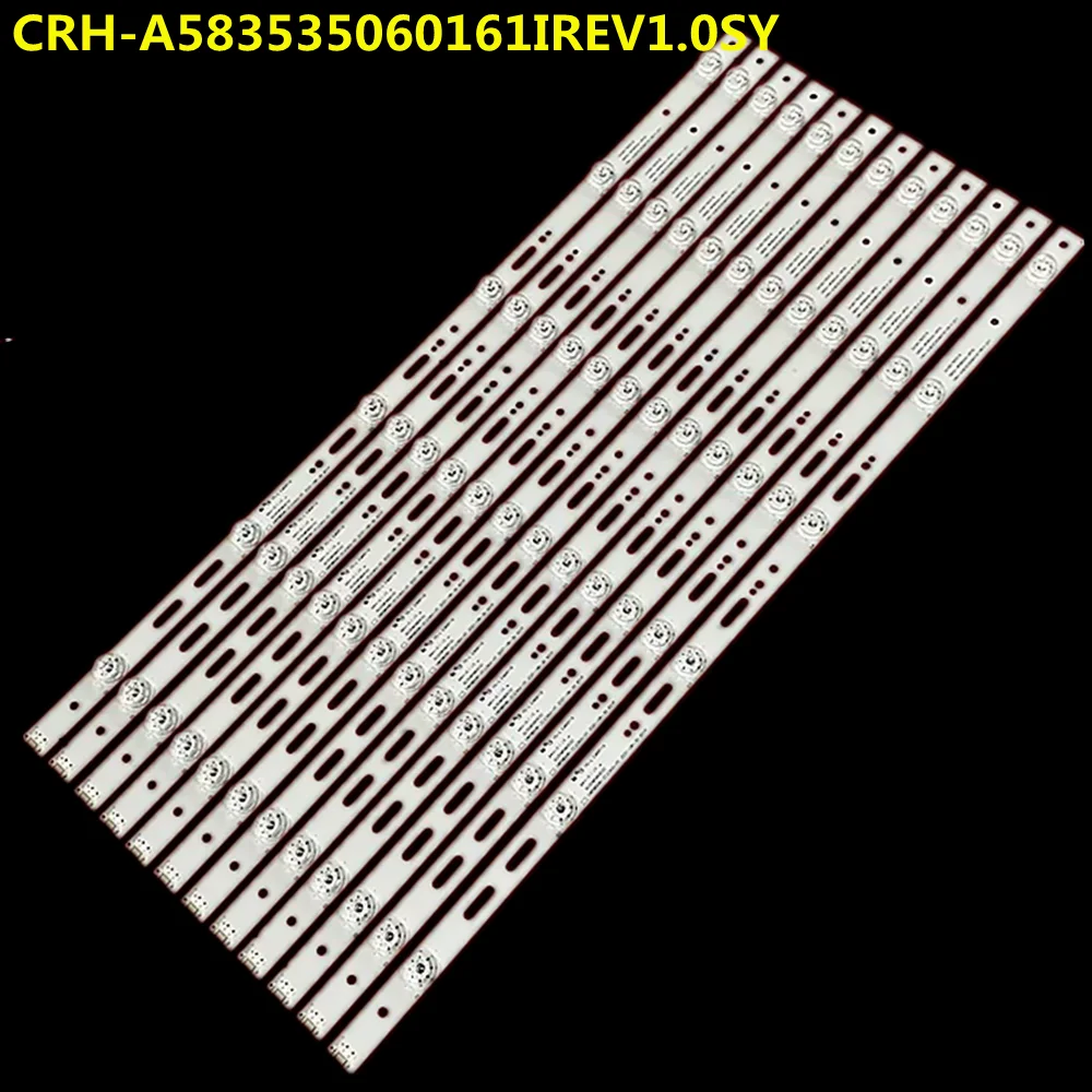 12個入り-ledバックライトストリップ-sw58d06-zc23ag-01-303sw580032-58g6-58h7-crh-a583535060161irev10sy-58g6-5800-w58004-0p00