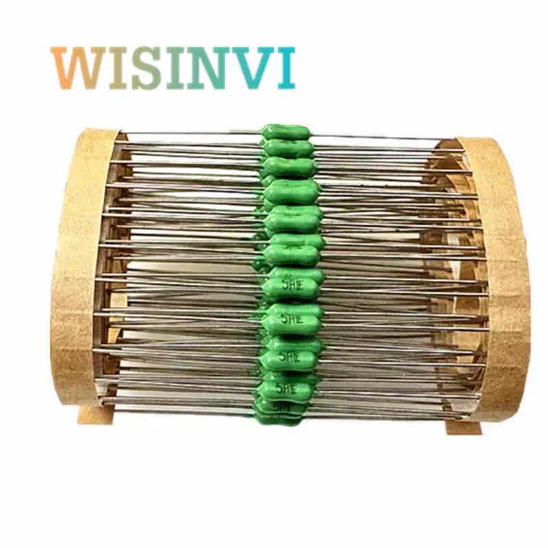 Fusible de plomo verde Axial, 100 V/125V, 250, 0.5A/1A/1.25A/2A/2.5A/3A/5A, 0251x7, tubo de seguro de resistencia de soplado rápido, 2,4 Uds.