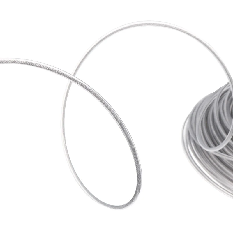 Imagem -06 - Lusqi-nylon Grass Trimmer Line Corda Cortador de Escova Cabo Cortador de Grama Rolo Redondo Longo Fio de Aço Nylon 1lb x mm