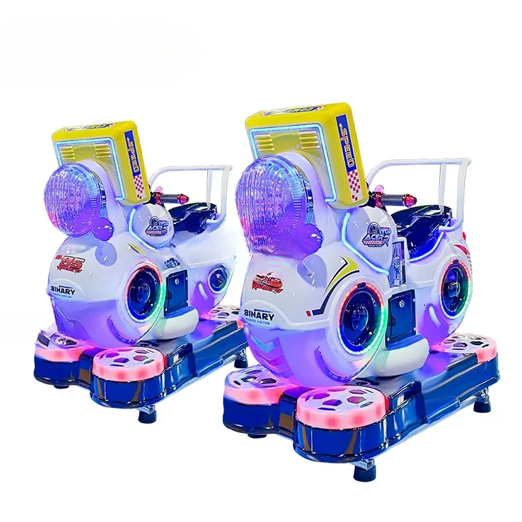 Macchina da gioco a gettoni macchina da gioco Kiddie Ride Happy Motorcycle Arcade Game