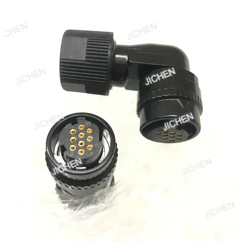 

For FANUC Connector 10 Pin JN2DS10SL2-R Encoder Side Plug A06B-6114-K200 /S/E A63L-0001-0848/CA CB JN2DS10SL2-R