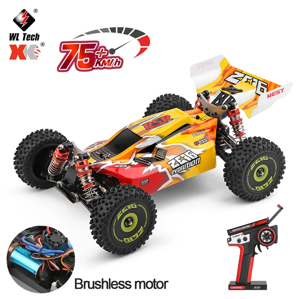 

WLtoys 1/14 144010 144001 RC Car High Speed Racing Vehicle 4WD Off-Road 2.4G Remote Control Drifting Crawler Toys for Children