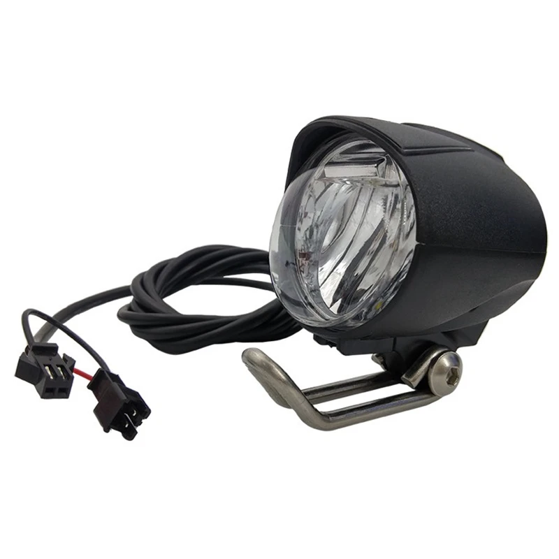 

AEB0-6V-80V 24V 36V 48V 60V Universal Compatible Bike Electric Bicycle E-Bike Headlight Front Light Head Light Lamp