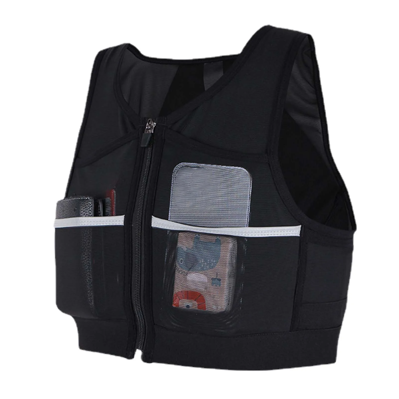 Running Vest Bag Durable Running Backpack Lightweight Running Vest Portable Hydration Vest Bag Night Running Gear With Pocket