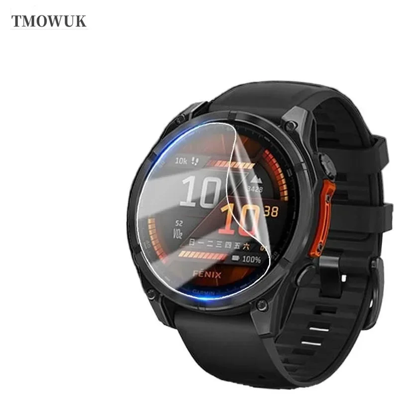 

Защитная пленка для экрана Garmin Quatix 8 Quatix8 47 мм 51 мм, мягкая гидрогелевая пленка из ТПУ, HD прозрачная, устойчивая к царапинам, защитная пленка для часов GFHO