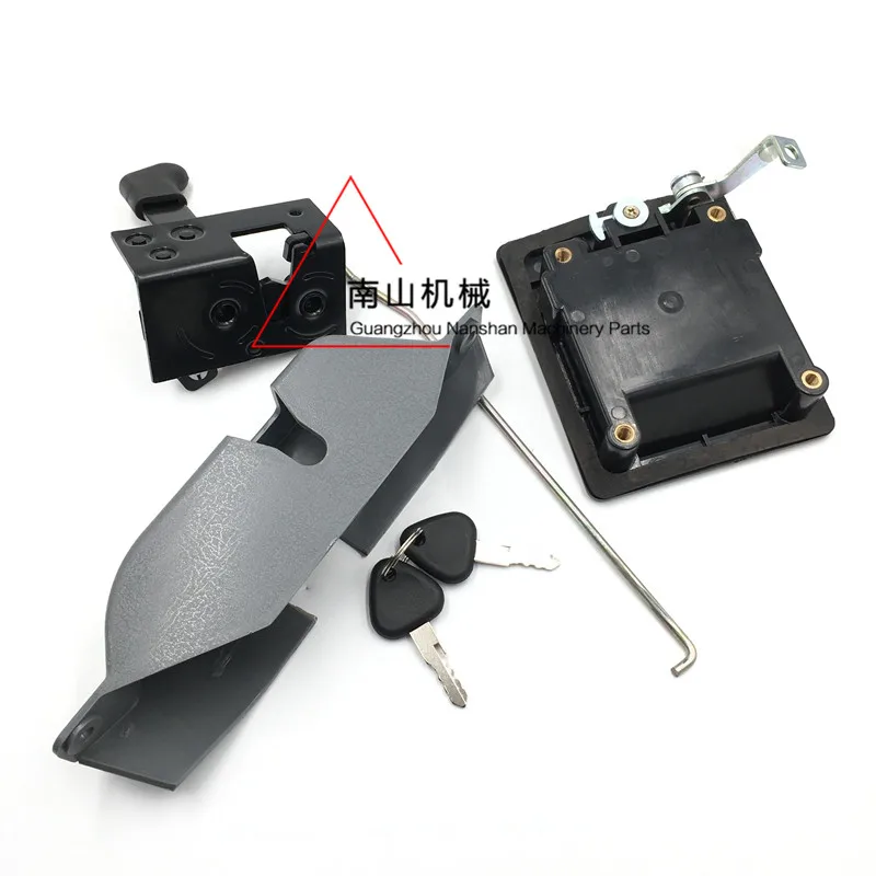 Cab Door Lock External Handle Lock Block High-quality Excavator Accessories For EC290B 360B 460B 210B 240B