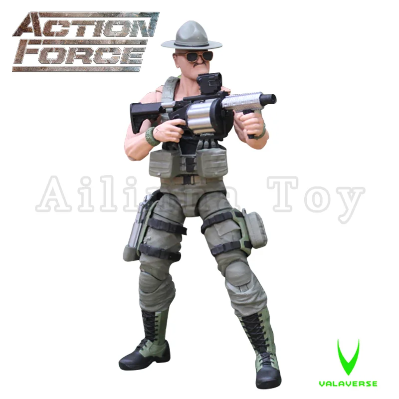 Valaverse Action Force 1/12 6inches Action Figure Wave 2 SGT Anime Collection Model For Gift Free Shipping