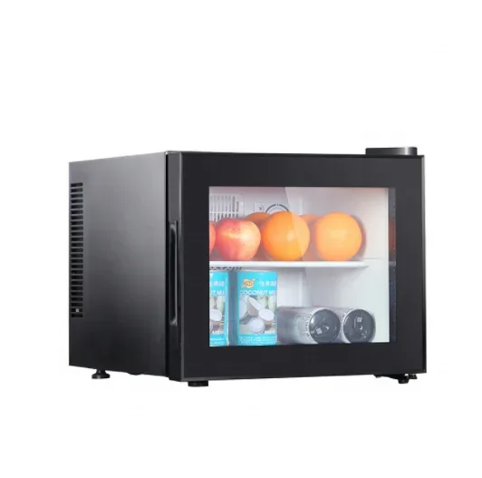 Best Sale Mini Fridge Commercial Refrigerator Small Glass Door Display Refrigerator for Hotels