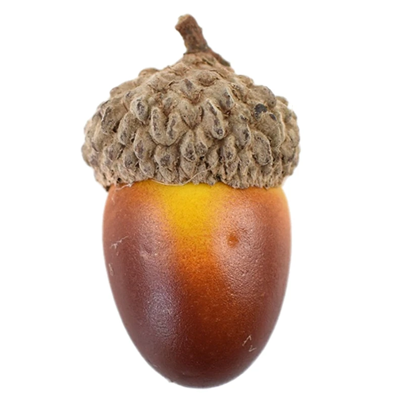 Artificial Acorns, Realistic Simulation Acorns For Fall Vase Filling Decoration, Crafts Wedding Thanksgiving Christmas