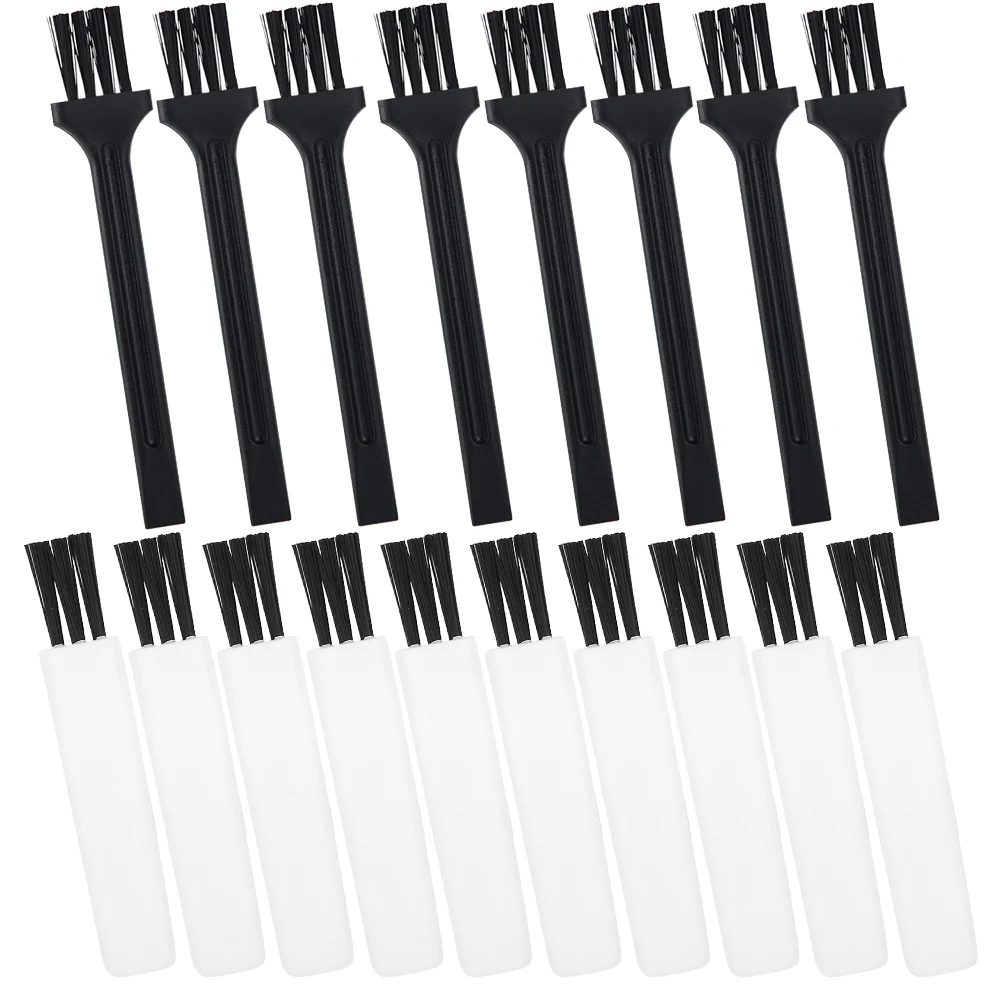 

30pcs Cleaning Brush Head for Keyboard Gap PC Fans Car Dashboard Shaver Coffee Grinder Beard Dust Static Removal Electronic