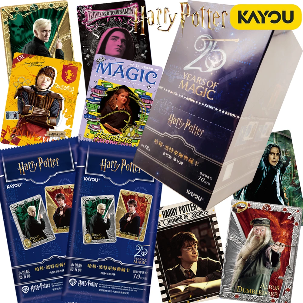

New Original Kayou Harry Potter Exquisite Movie Card Cedric Diggory UR SSR BP Creative Design Character Art Collection Card Gift