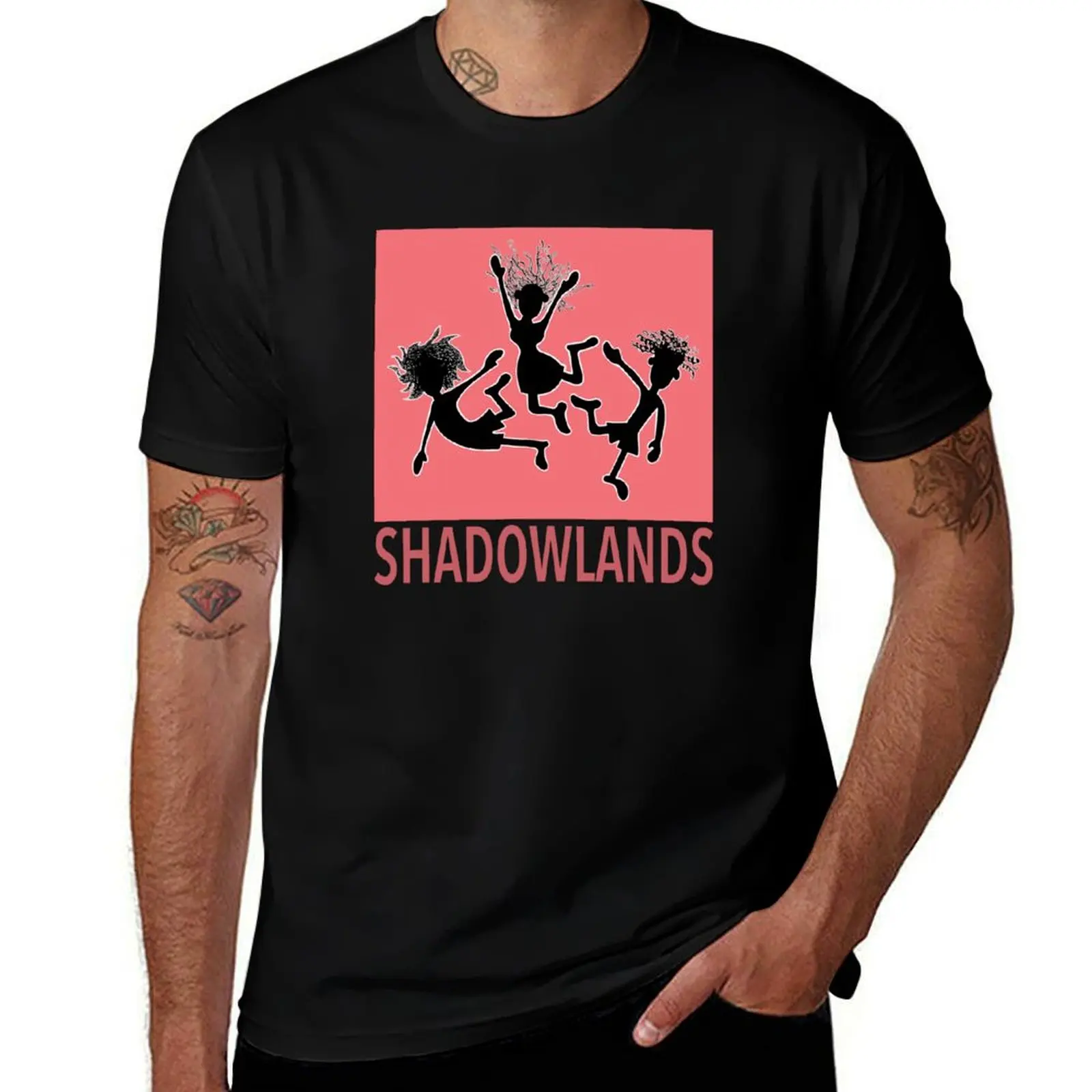 

Shadowlands Hoppers - no. 2 (with text) T-Shirt men t shirt cotton 100% T-Shirt