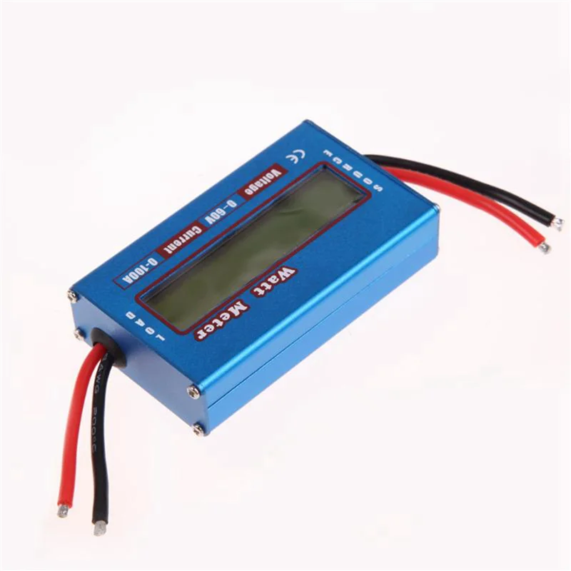 

2025 Hot Style 5X Digital Wattmeter Watt Meter Power Meter DC 60V 100A Balance Voltage Battery Checker