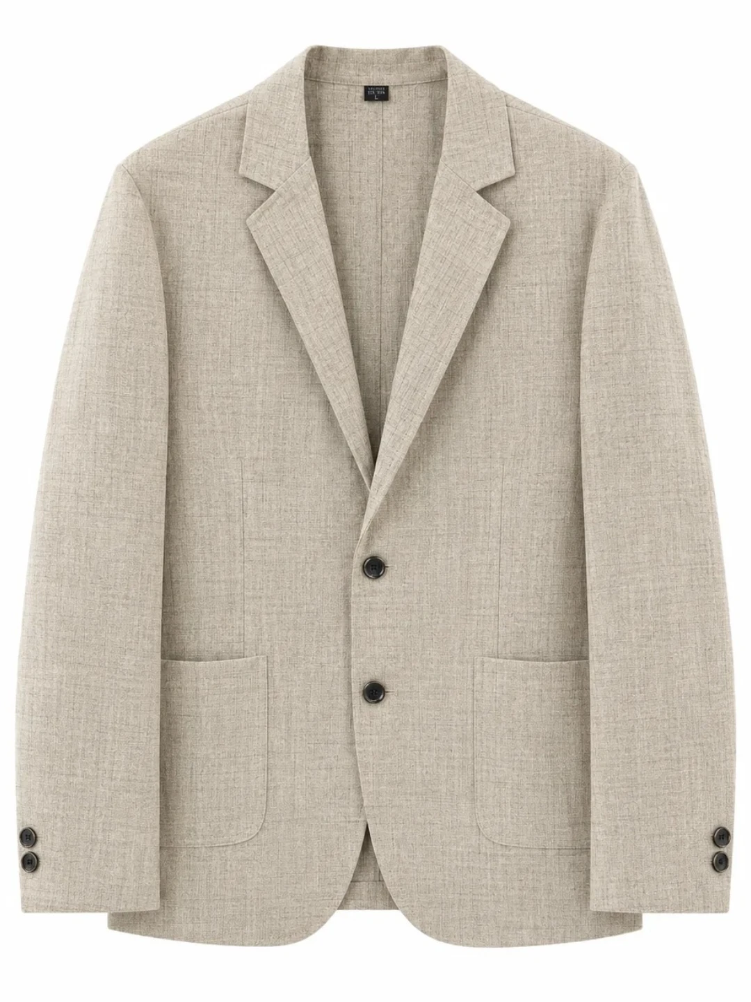 Mens Linen Blend Suit Jacket L - огляд і ціна Summer Clothing Men Linen