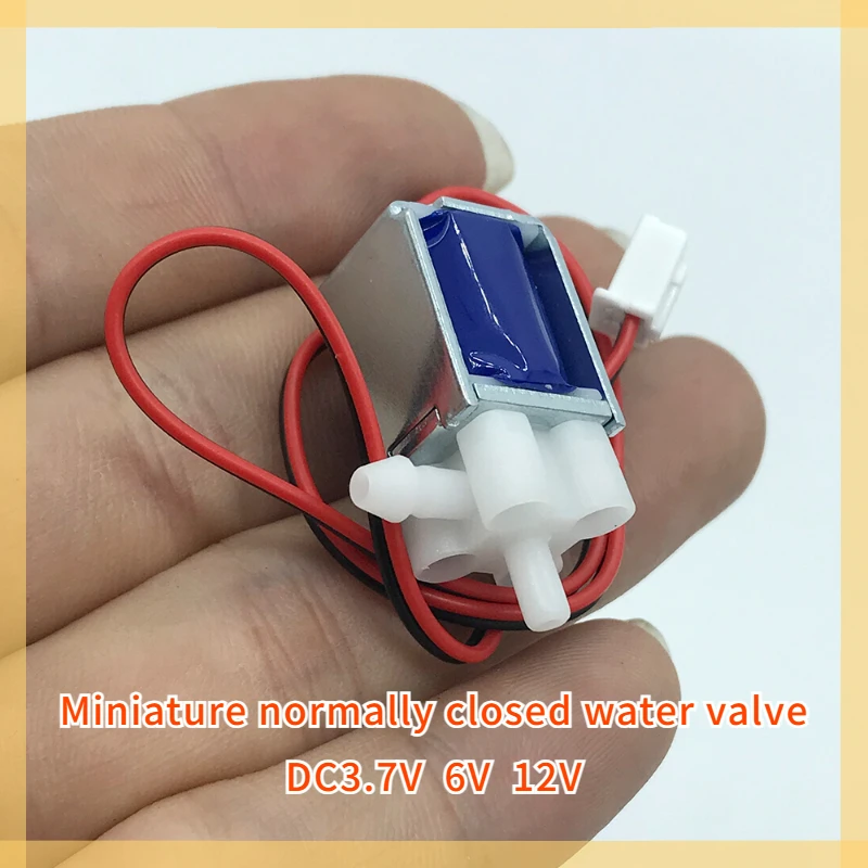Bidirectional Solenoid Valve Normally Closed DC 3.7V 6V 12V Electric Control Water Exhaust Micro Valve