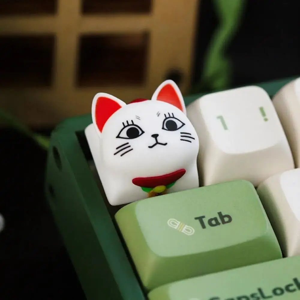 

Keycap Dan Da Dan Turbo Granny Cat Anime Character Merchandise Keyboard Accessories Decorative Parts Esc Replacement Keycap