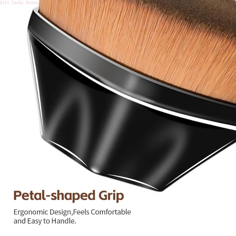 1PC Pennelli per fondotinta Trucco Cosmetici professionali coreani BB Cream Pennello per trucco in polvere Pennello per fondotinta magico con manico corto