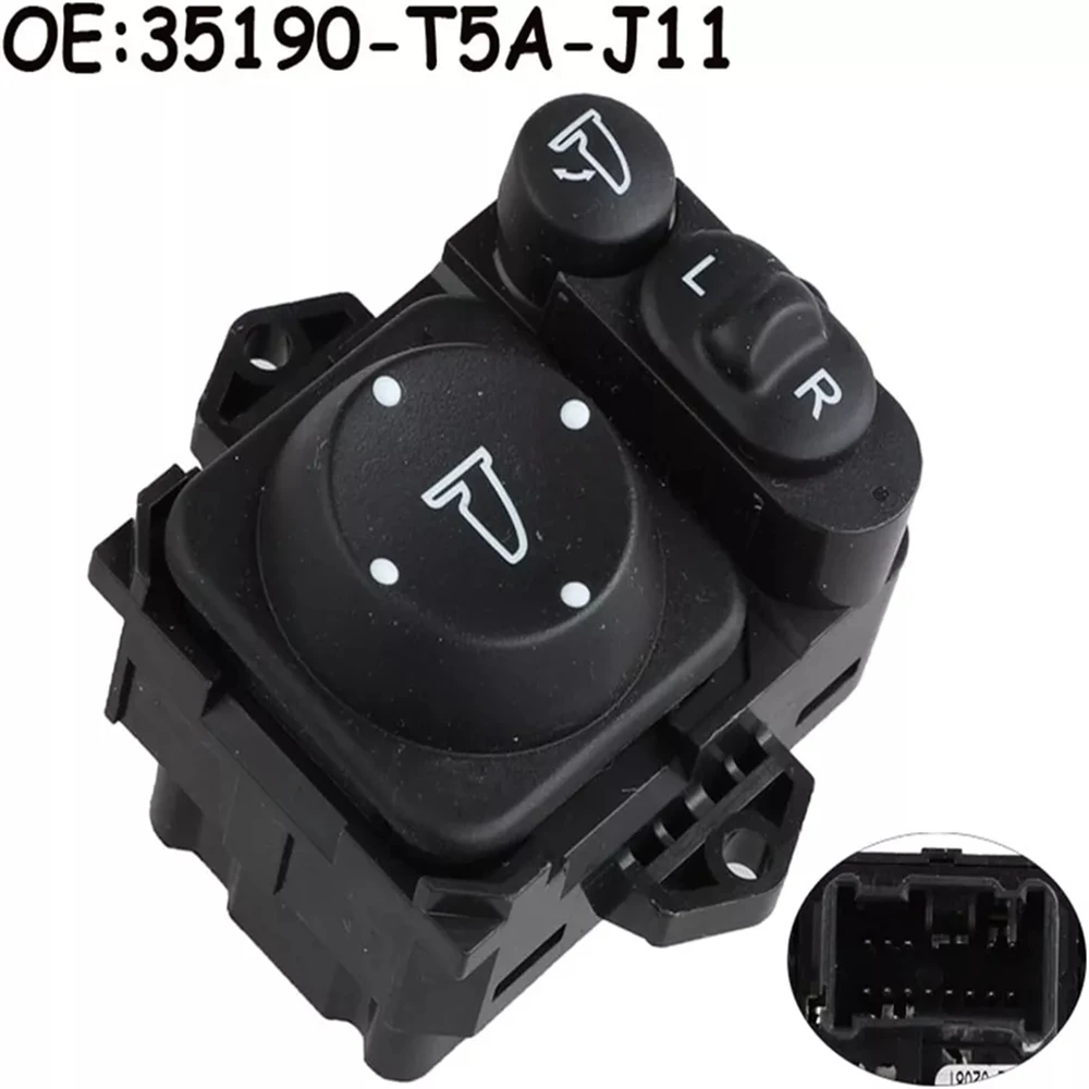 ​35190-T5A-J11 Exterior Side Mirror Remote Control Switch Adjuster For Honda CRV Accord Odyssey 2012-2017 35190-T7A-J11