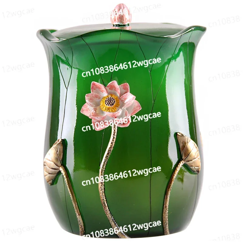 

Creative trash can for household light luxury high-end with lid