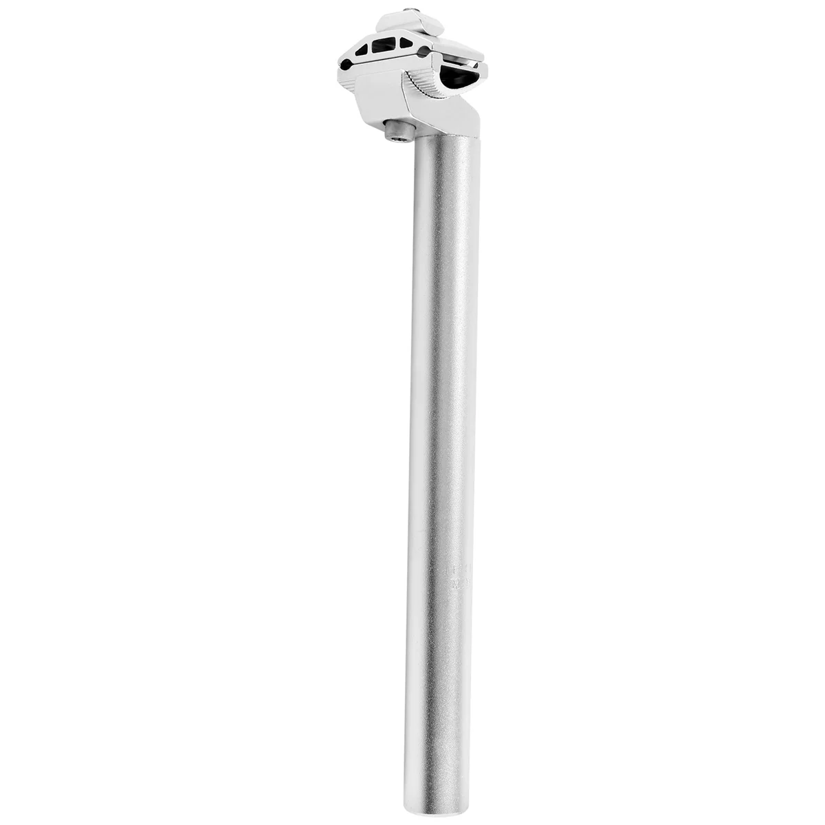 Bicycle Seatpost 27.2mm Aluminium Alloy Seat Post with Adjust Clamp for MTB Mountain Bike Road Track 27.2X300mm,Silver