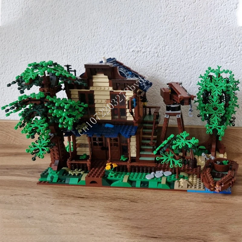 2162PCS Birthday MOC Puzzle Creative Holiday StreetView Architecture Birthdayal Assembly Toy Christmas Gift for Adults Ages