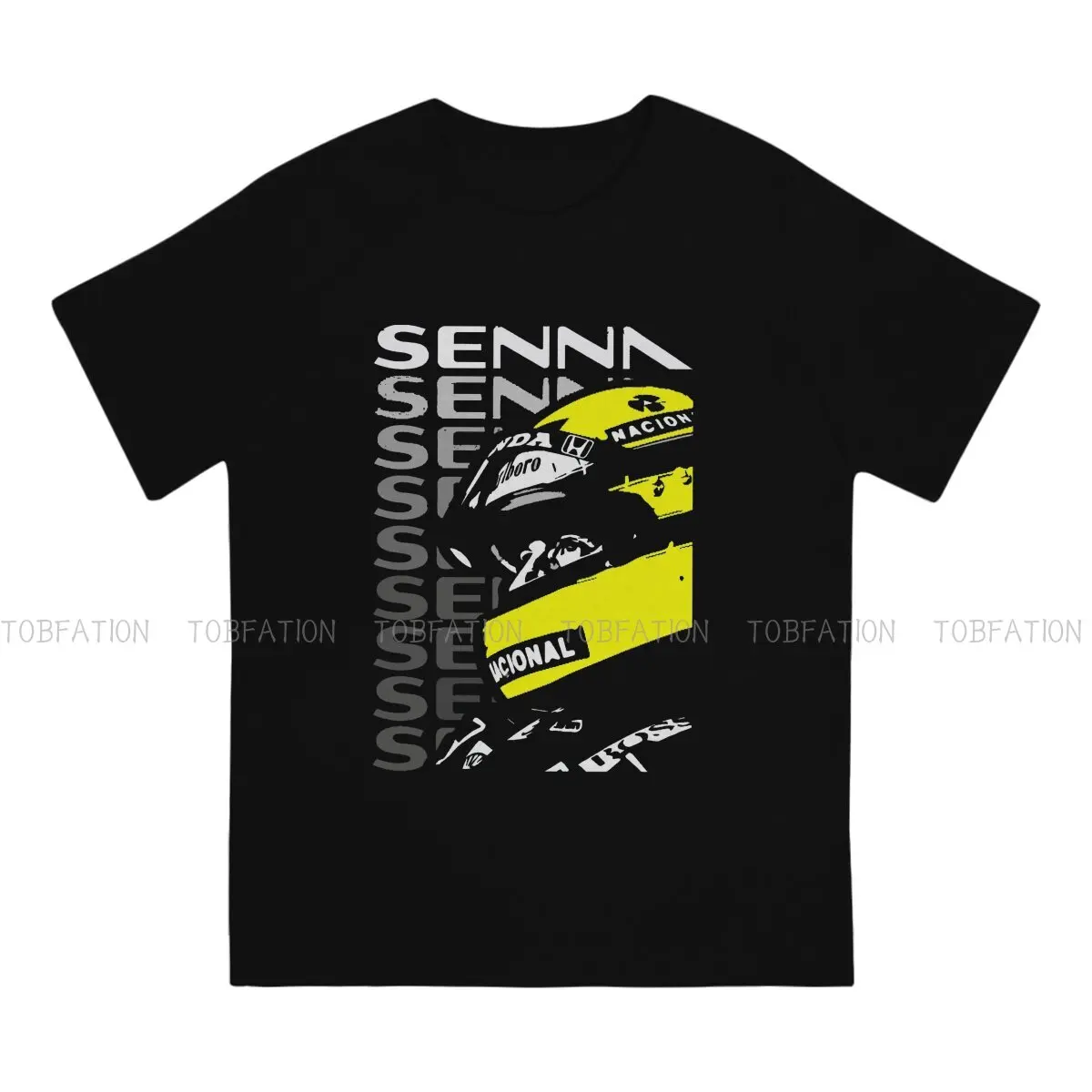 Hip Hop TShirt Ayrton Senna F1 Race Raer Printing Streetwear Leisure T Shirt Men Short Sleeve Unique Gift Clothes