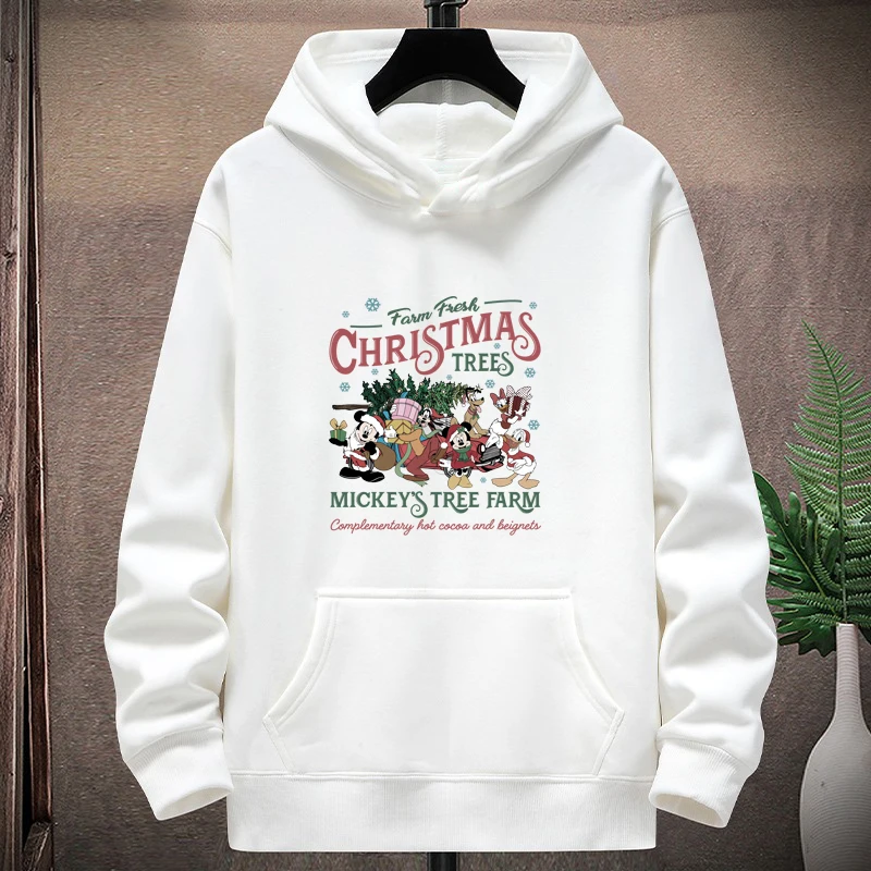 

Disney 2025 Polyester Fabric Parent-child Sportswear Holiday Loose Version Hoodie Family Wear