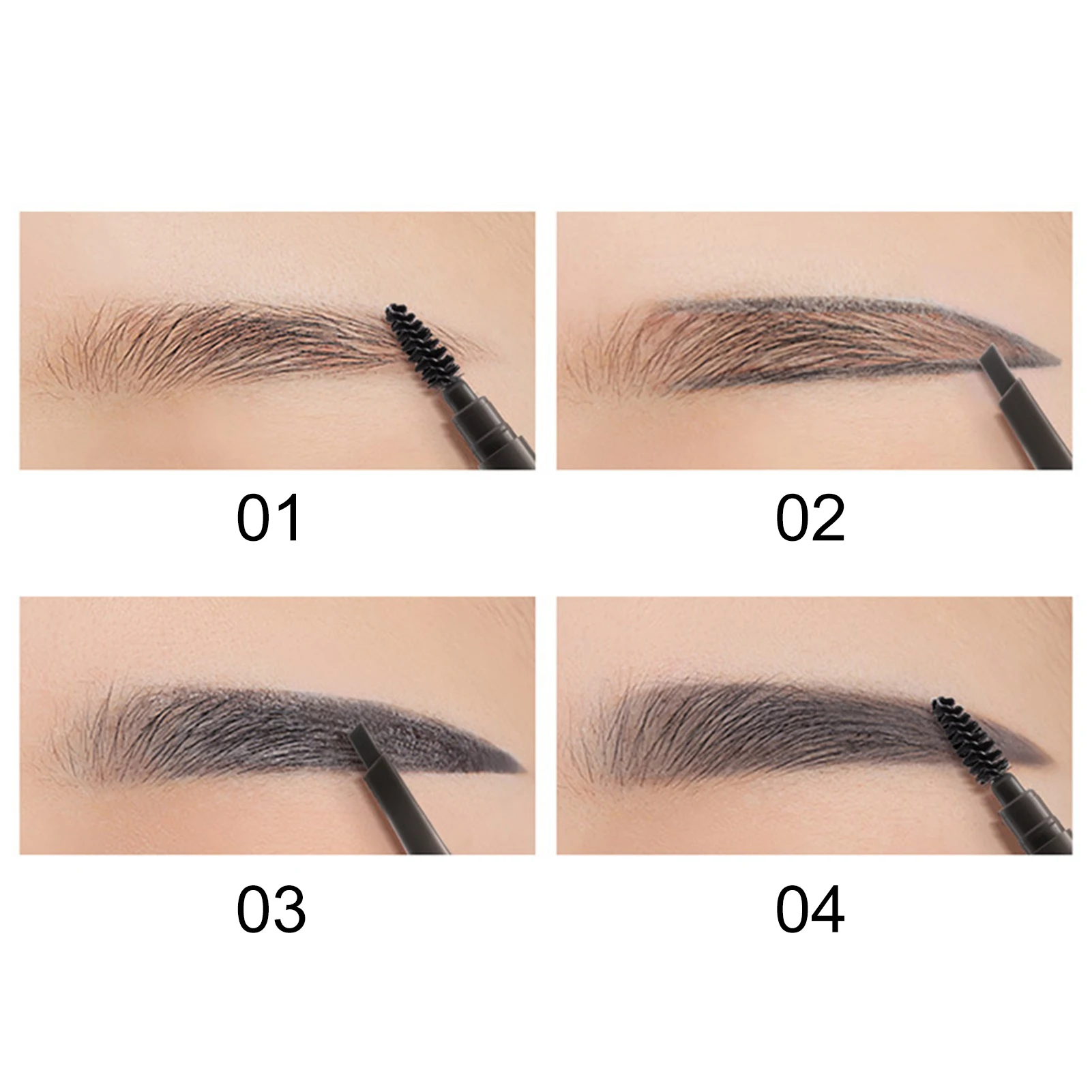 Gogotales 0.2g Eye Highlighter Crème Oogschaduw Stick Tweeërlei gebruik Liggen Zijderups Oogschaduw Pen Ingebouwde Puntenslijper St