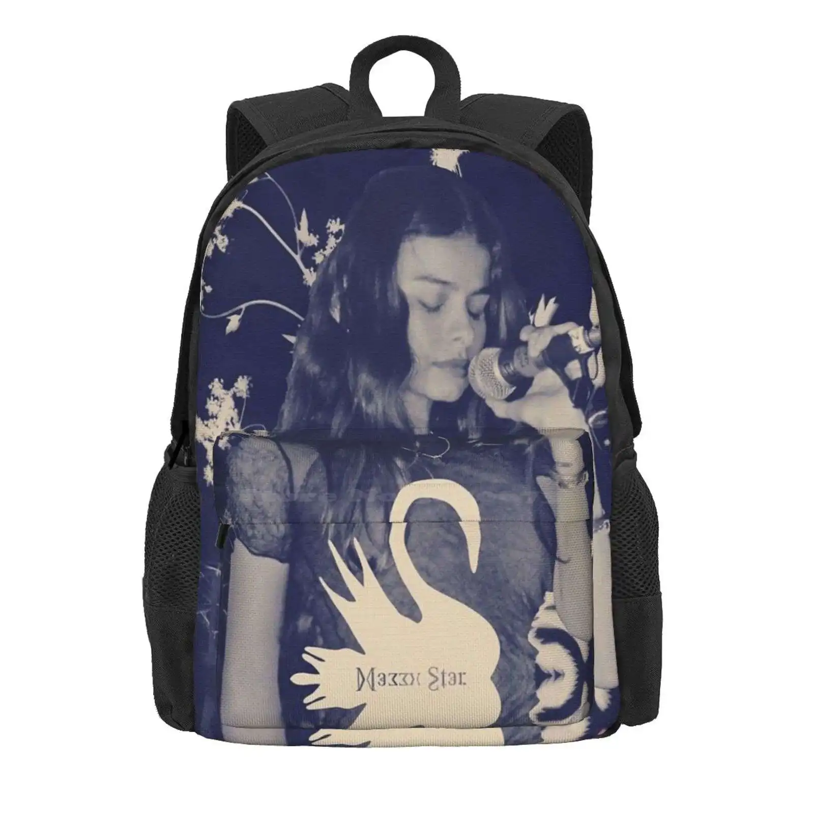 Flower In December Hot Sale Schoolbag Backpack Fashion Bags Mazzy Star Band Mazzy Star Youtube Mazzy Star Mazzy Star Simple