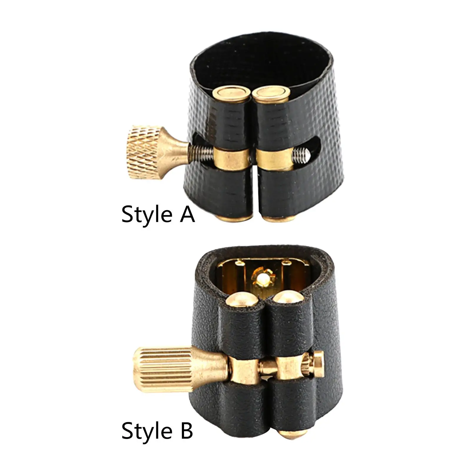 Alto Sax Artificial Leather Ligature Fastener for Sax, Clarinet ,Saxophone Accessory