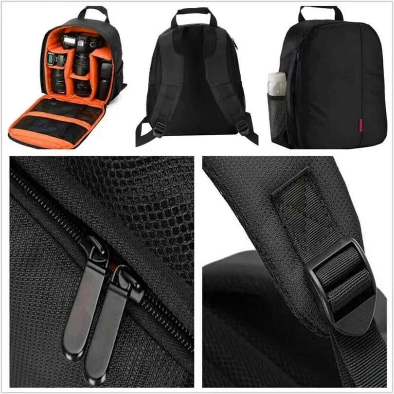 Outdoor Wear-resisting DSLR Digital Camera Video Backpack Waterproof Multi-functional Breathable Photograph Camera Bags Box Bags 6