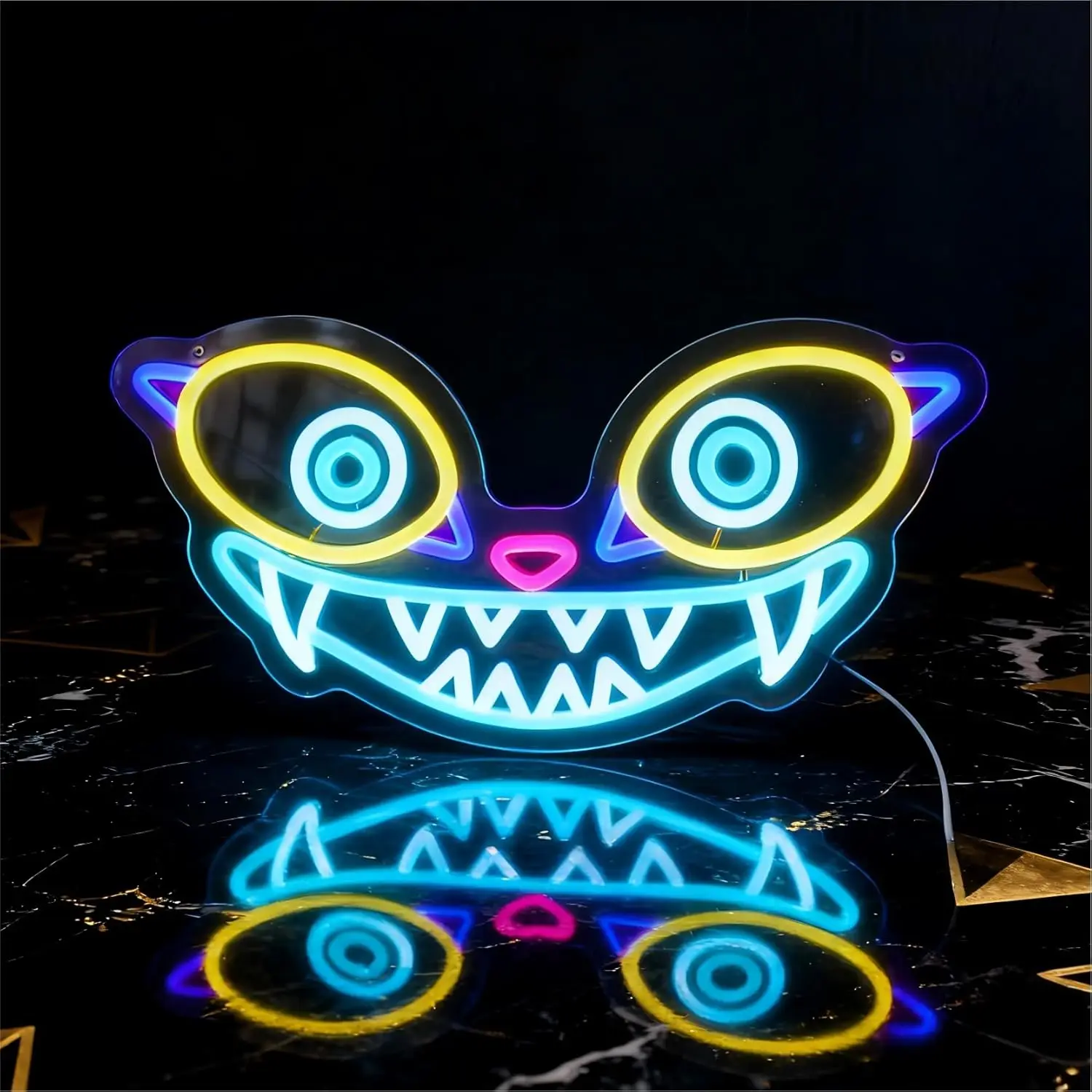 

Tiger Neon Sign USB Dimmable LED Light for Bar Home Fantasy Gaming Room Bedroom Decorations personnalisé Gift Night Light